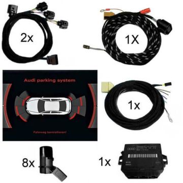 Retrofit-set voor Audi Parking System Plus (APS+) voor Audi Q7 4L tot modeljaar 2009