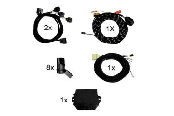 Complete kit Park Pilot Front + Rear met OPS retrofit voor Volkswagen Passat CC — bouwjaar tot 2010/11/08