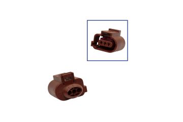 Connectorbehuizing 3-polig reparatieset voor Volkswagen, Audi, SEAT, Škoda (3B0 973 703 A)