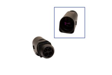 Reparatieset connector 4-polige plug-behuizing 4B0 973 812 voor Volkswagen, Audi, SEAT en Škoda
