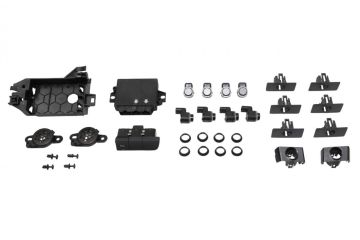 Retrofit-set voor parkeersensoren voor Audi A1 8X APS+ voor en achter (zonder TPMS, zonder extra verwarming)