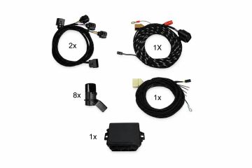 APS+ parkeersysteem plus kabelset voor front &amp; achter voor Audi A4 8H cabriolet