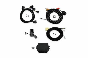Retrofit-set voor Park Pilot met OPS (voor en achter) voor Volkswagen Passat B7 (Limousine)