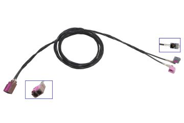 Kabelset voor tv-antenne module-aansluiting voor Volkswagen Passat B7 Sedan