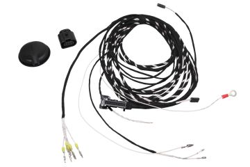 Kabelset voor PDC-stuurunit, centrale elektronica voor en achter voor Audi, Volkswagen, SEAT, Škoda (MQB)