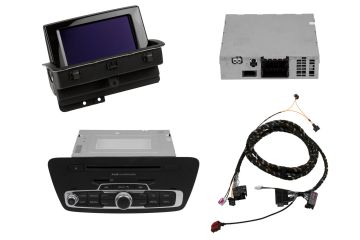 Retrofit-set MMI 3G navigation plus voor Audi Q3 8U — Equipment: Passive speaker