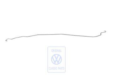 Volkswagen Passat B4 bedieningsstang deurslot - rechtsvoor