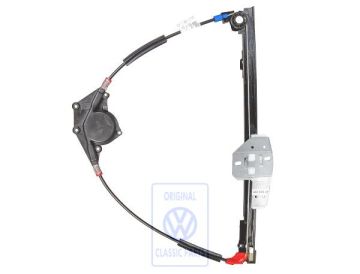 Volkswagen Passat B4 raammechanisme zonder motor - linksachter