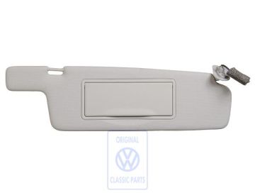 Volkswagen Passat B4 zonneklep met verlichte spiegel - rechts, grijs