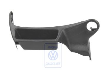 Volkswagen Passat B4 stoelframebekleding linksbuiten - zwart