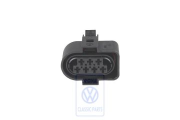 Volkswagen vlakcontacthuis 7-polig - zwart