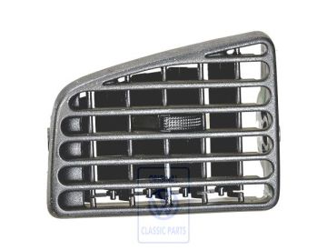 Volkswagen Passat B4 draaielement luchtrooster - links, satijnzwart