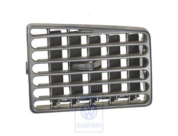 Volkswagen Passat B4 draaielement luchtrooster - middenlinks, satijnzwart