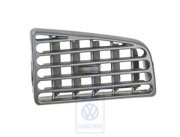 Volkswagen Passat B4 draaielement luchtrooster - middenrechts, satijnzwart