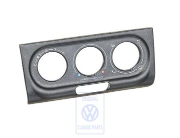 Volkswagen Passat B4 omlijsting ventilatie- en verwarmingsregeling met airco - satijnzwart