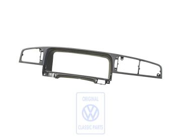 Volkswagen Passat B4 omlijsting instrumentenpaneel met draaipen 8 mm - satijnzwart