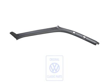 Volkswagen Passat B4 A-stijlbekleding rechtsboven - zwart
