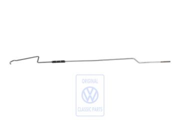 Volkswagen Passat B4 bedieningsstang achterklepslot - sedan