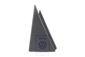 Volkswagen afdekking - linksachter, satijnzwart