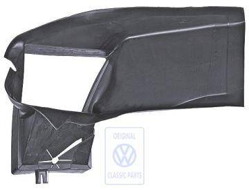 Volkswagen Passat B5 (3B) luchtgeleider intercooler - links (AFB, AKN)