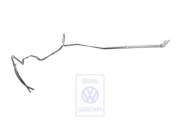 Volkswagen Passat B5 (3B) brandstofpijpset aanvoer en retour (6-cilinder)