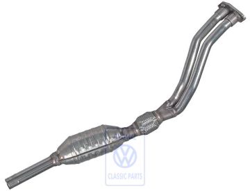 Volkswagen Passat B5 (3B) uitlaatpijp met voordemper (ADP, AHL)
