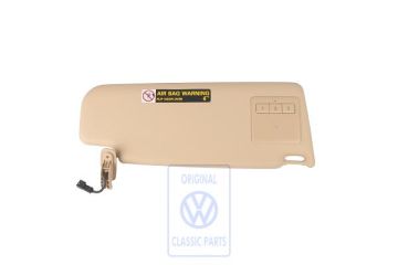 Volkswagen Passat B5 (3B) zonneklep met garagedeuropener - links, zonbeige