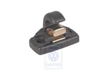 Volkswagen zonneklephouder - antraciet