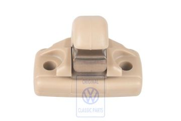 Volkswagen zonneklephouder - puurbeige