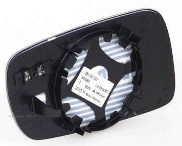 Volkswagen spiegelglas asferisch 175x100 mm, verwarmd - links