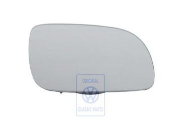 Volkswagen Passat B5 (3B) spiegelglas bol verwarmd met plaat - rechts, linksgestuurd