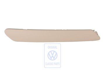 Volkswagen Passat B5 (3B) afdekking deurhandgreep linksachter - lichtbeige