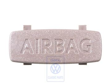 Volkswagen Passat B6 (3C) afdekking met airbagembleem - bruin