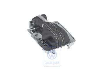 Volkswagen Passat B6 (3C) versnellingspookafdekking DSG linksgestuurd - zwart
