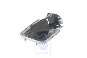 Volkswagen Passat B6 (3C) versnellingspookafdekking DSG rechtsgestuurd - zwart