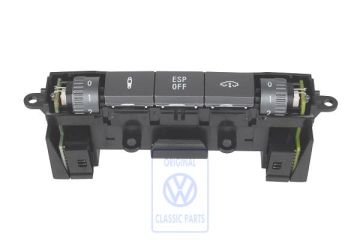 Volkswagen Phaeton (3D) multifunctieschakelaar - antraciet