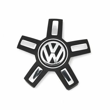 Volkswagen Passat (B8) wieldop - wielkap zwart/chroom