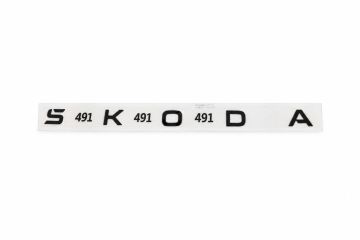 Škoda Superb 4 (3P) embleem - zwart