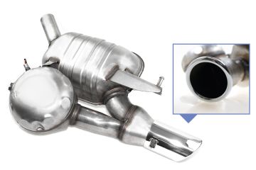 Originele achterdemper links incl. geluidsgenerator voor Audi A6 en A7 4G (t/m bouwjaar 2014)