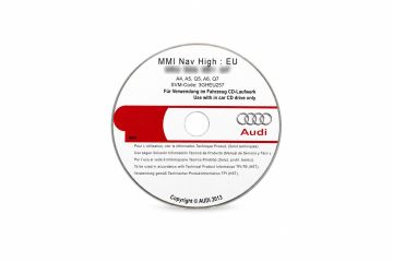 Original MMI update-CD’s voor Audi A4, A5, A6, Q5, Q7 naar 0187