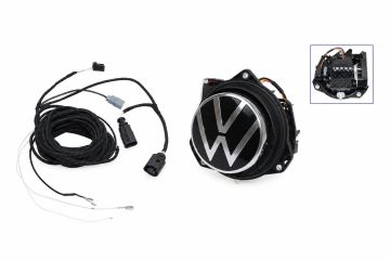 Complete retrofitset achteruitrijcamera in Volkswagen-embleem voor Volkswagen T-Roc A11, D11, T-Roc Cabrio AC7, AC8