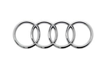 Audi A8 (D3/4E), Q5 (B8/8R), R8 (Type 42) logo - chroom