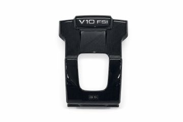 Audi R8 (Type 42) motorafdekplaat - carbon