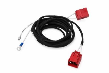 Kabelset voor elektrische stoelverstelling met lendensteun (lordosis) voor Audi, zonder geheugen