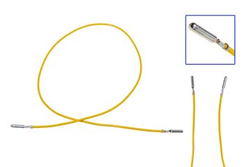 Reparatiekabel met ronde mannelijke 4mm contact voor Audi