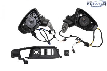 Complete set voor elektrisch inklapbare buitenspiegels voor Audi A3 8Y