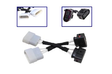Adapter halogeen naar halogeen 12-pin naar 10-pin Plug & Play voor Audi TT 8N