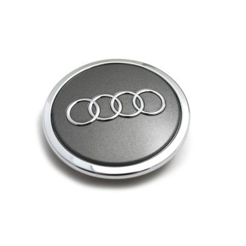 Originele Audi naafkap - grijs-metallic