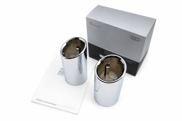 Audi A6 (C6) sierstuk uitlaateindpijp - achterzijde