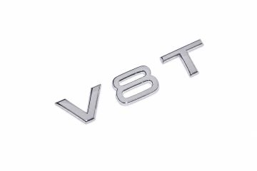 Origineel Audi embleem - chroom